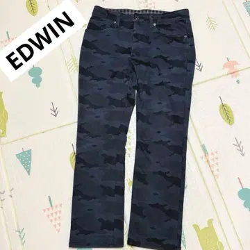 EDWIN 503 스트레이트 데님 카모플라쥬 스트레치