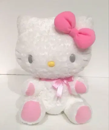 산리오 헬로키티 봉제 인형 핑크 리본 키티 2004
