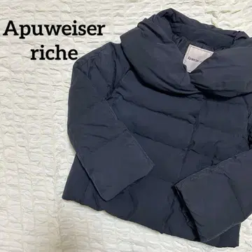 아푸와이저 리셰 숏 다운 블랙 볼륨 컬러 2