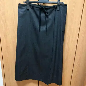 [새상품] VERMEIL par iena 울 모헤어 스커트 (그레이)