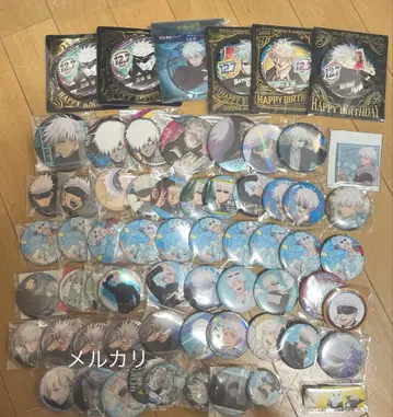 주술회전 고죠 사토루 캔뱃지 묶음 판매