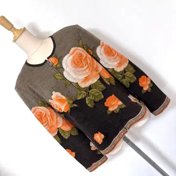 p 이타리야 이탈리아 빅 사이즈 로고 참 튜닉 그라데이션