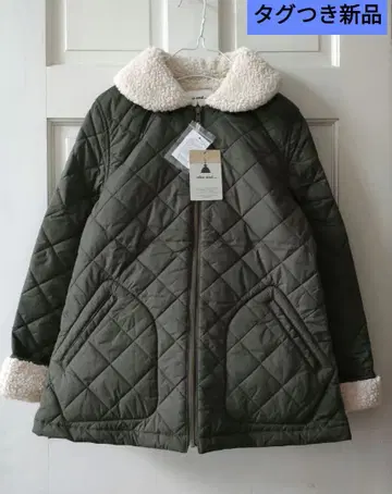 새상품 니코앤드 탑 써모 퀼트 자켓