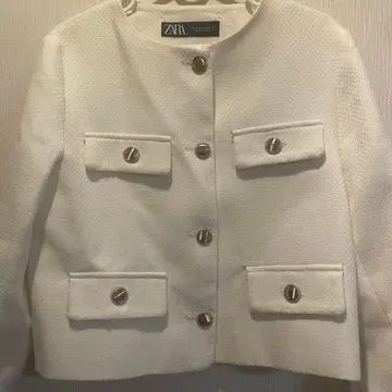 ZARA 자켓 화이트 M