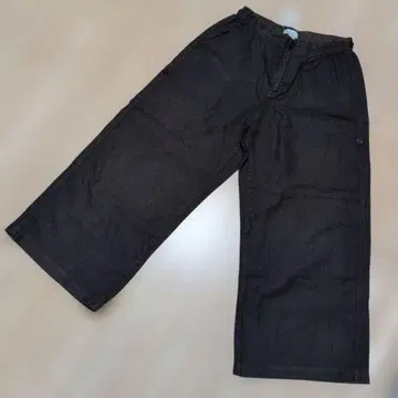 [ Plantation ] 블랙 와이드 팬츠