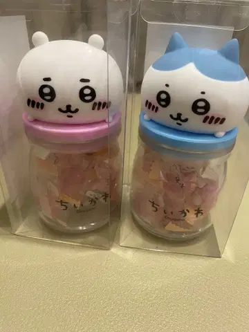 치이카와 캐릭터형 수납 용기 2개 세트