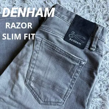 덴함 데님 청바지 그레이 RAZOR 슬림핏 DENHAM