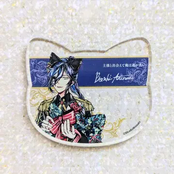 악마 고양이 보스키 난자타운 아크릴 코스터