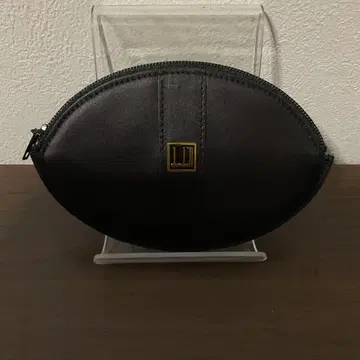 개점 세일 미사용 새상품 새상품급 던힐 로고 가죽 코인 케이스