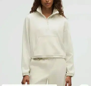 Brushed Softstreme Half Zip*Bone*사이즈 6
