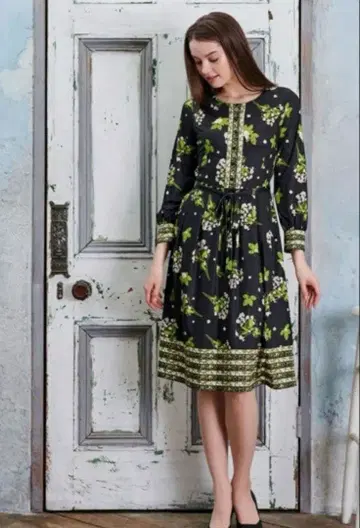 슈퍼 뷰티 superbeauty 플라워 원피스 44 사이즈