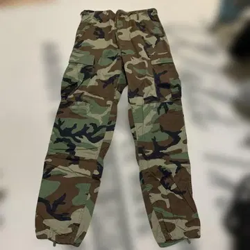 카모플라쥬 카고 팬츠 4 포켓