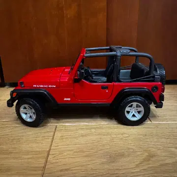 Jeep Rubicon 빨간색 미니카