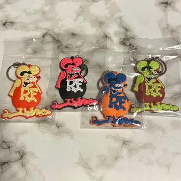 RAT FINK 랫핑키 러버 키링