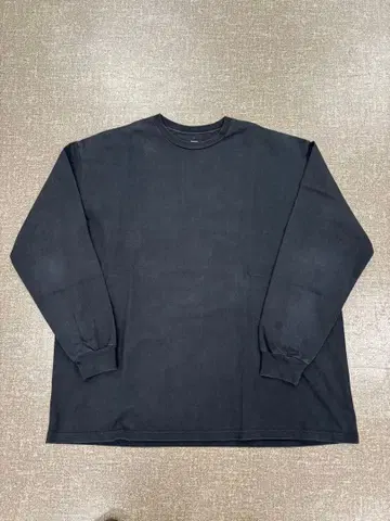 Graphpaper 블랙 긴팔 티셔츠