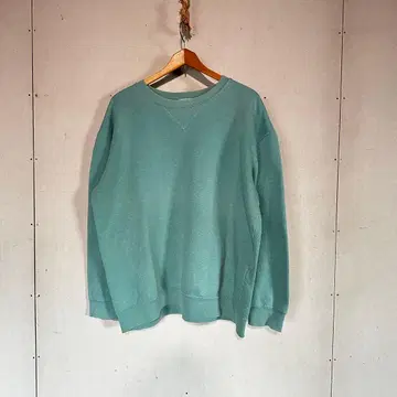 Penmans 90s 캐나다제 맨투맨 무지 그린 남성용 L