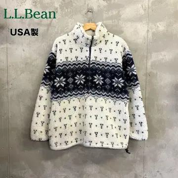 USA제 L.L.BEAN 하프 지퍼 플리스 엘엘빈