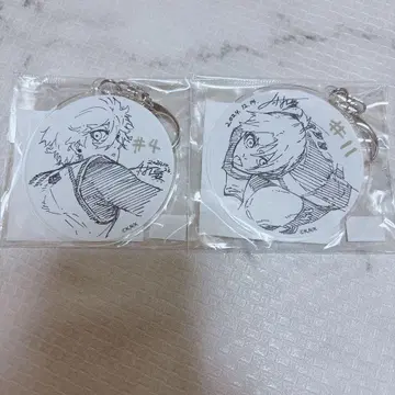 블루 록 이세탄 아크릴 키링 나기 세이시로 미카게 레오 세트