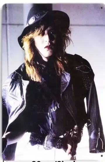 사와다 타이치 TAIJI X(X JAPAN) 양철 간판 1