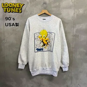 [ 새상품 ] 90s USA 루니툰 투이티 맨투맨