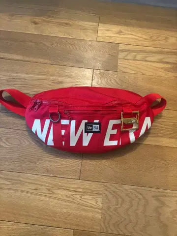 NEW ERA 바디백 빨간색