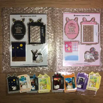 포켓몬 센터 아크릴 스탠드 블래키 니인피아 덤 스티커