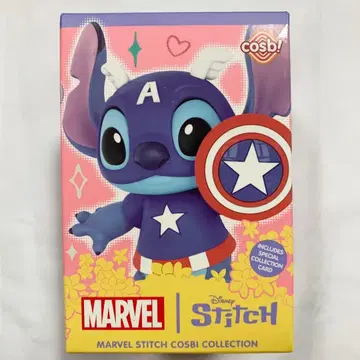 [ 미개봉 ] cosbi 마블 x 스티치 피규어 Stitch Marvel