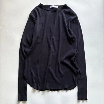 새상품급 라빠르망 L'Appartement 리브 롱 슬리브 T셔츠 네이비