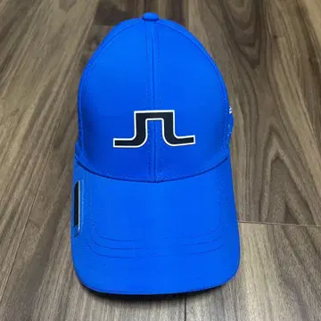 미사용 J. Lindeberg 파랑 골프 캡