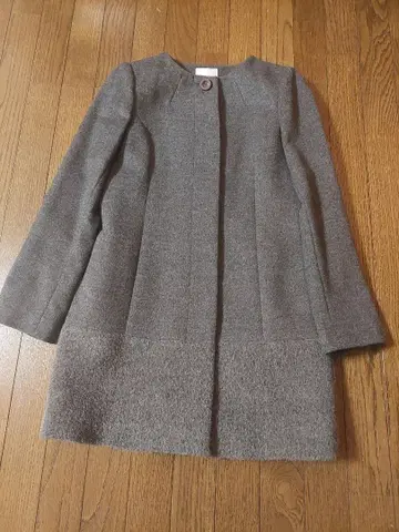 쿠미쿄쿠 그레이 롱 코트