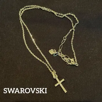 SWAROVSKI 크로스 목걸이