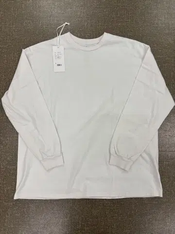 Graphpaper L/S Oversized Tee WHITE