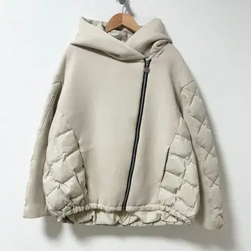 MARECHAL TERRE 다운 파카 라이트 베이지 2