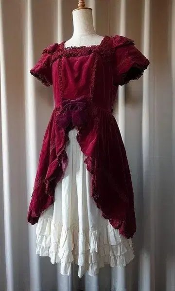 초기작 baby the stars shine 벨벳 원피스 세트