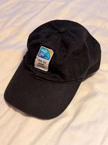 Port & Company 블랙 캡 Intel Core