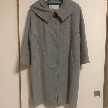 TSUNORI CHISATO 그레이 롱 코트