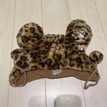 디즈니 미니 레오파드 무늬 팬캡