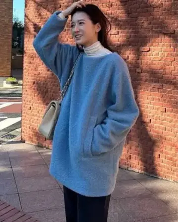 CLANE BOAT NECK BOA TOPS BLUE