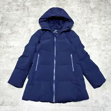 새상품급 UNIQLO 유니클로 M 심리스 다운 숏코트 블루