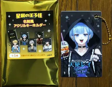 별똥별의 왕자님 돈키호테 명함풍 아크릴 키링 천사 레이