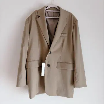 [ 오늘 삭제 ] 새상품 미라 오웬 오버 사이즈 테일러드 자켓 베이지
