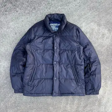 vintage 다운 자켓 네이비 아메카지 시티보이