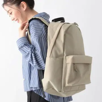 새상품 글로벌 워크 발수 라이트 백팩 10 포켓 베이지