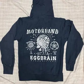 [사인 포함] EGG BRAIN 집업 후드티 M 사이즈