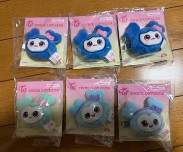 TWICE GIGO 봉제 인형 헤어핀 나연 미나 쯔위
