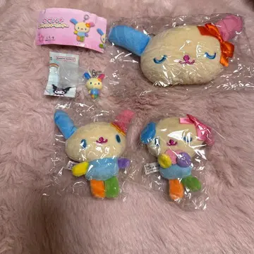 우사하나 메지루시 액세서리 봉제 인형 키링 묶음 판매