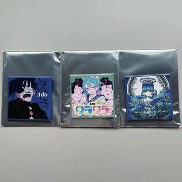 Ado 모나리자의 옆얼굴을 이렇게 보니 나도 컸구나~ 캔뱃지 3개 세트