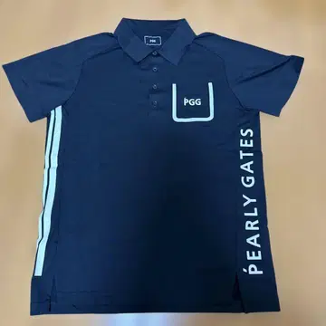 PGG 네이비 피케 셔츠