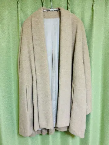 [ 새상품급 ] ef-de 에프데 코트 베이지 알파카