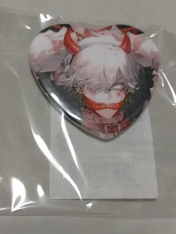 지옥이 뭐가 나빠? 제비뽑기당 C상 하트형 캔뱃지 가브리엘